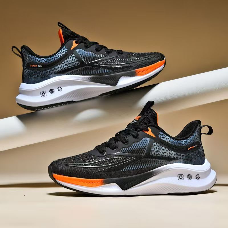 Ultralight Running Shoes Sneaker Breathable Shock Absorption Soft Bottom