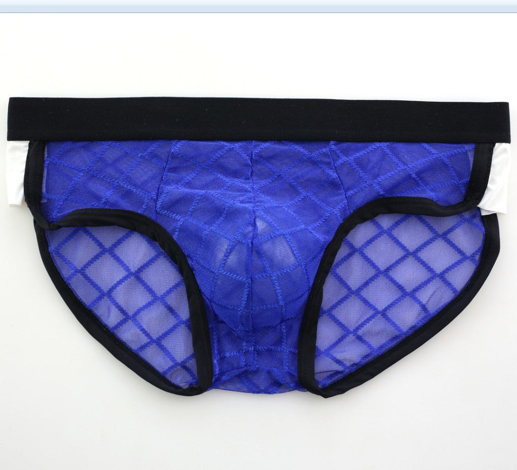 Mesh See Through Breathable Men's Triangle Underwear