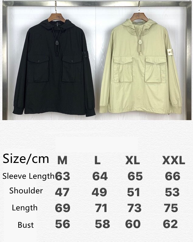 Ghost Series Functional Hooded Nylon Trench Coat