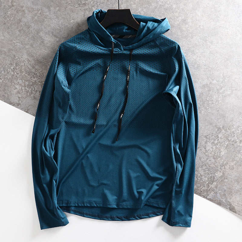 Loose Hooded Sweater Long Sleeve T-shirt