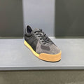 Summer Men's Ultra-light Raise The Bottom Genuine Leather Mesh Breathable Versatile Sports Shoes