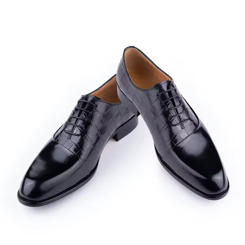 Men's Dress Shoes First Layer Cowhide Handmade