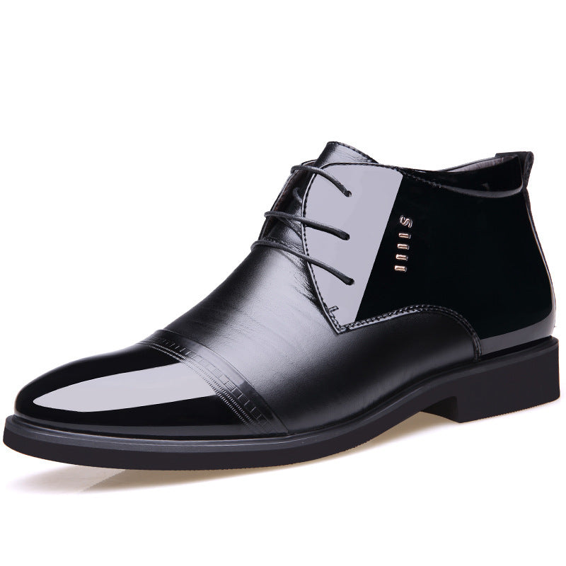 Winter Outdoor Men's Leather Shoes Business