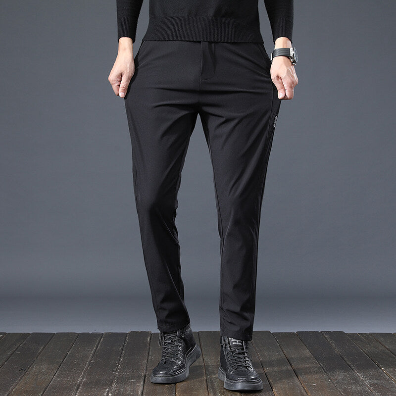 Men's Fashion Casual Solid Color Loose Pants