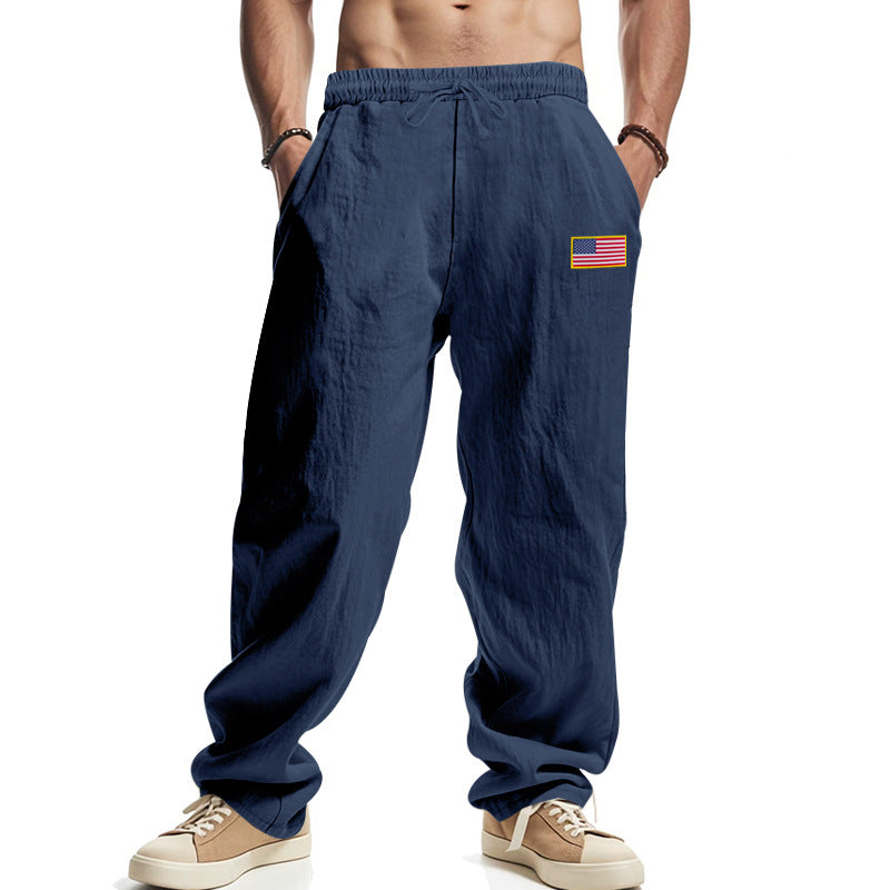 Hip Hop Independence Day Wide Leg Pants