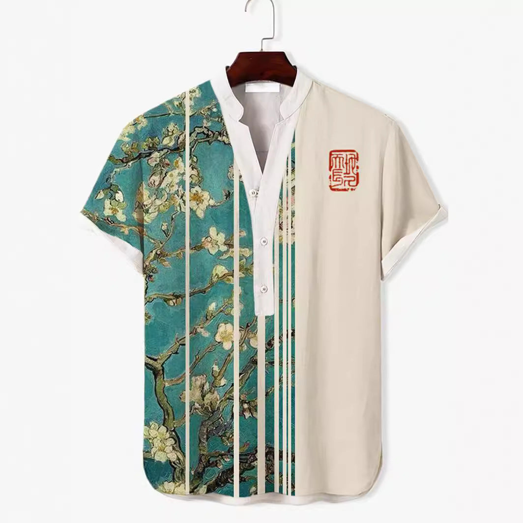 3D Digital Animal Style Short Sleeve Shirt