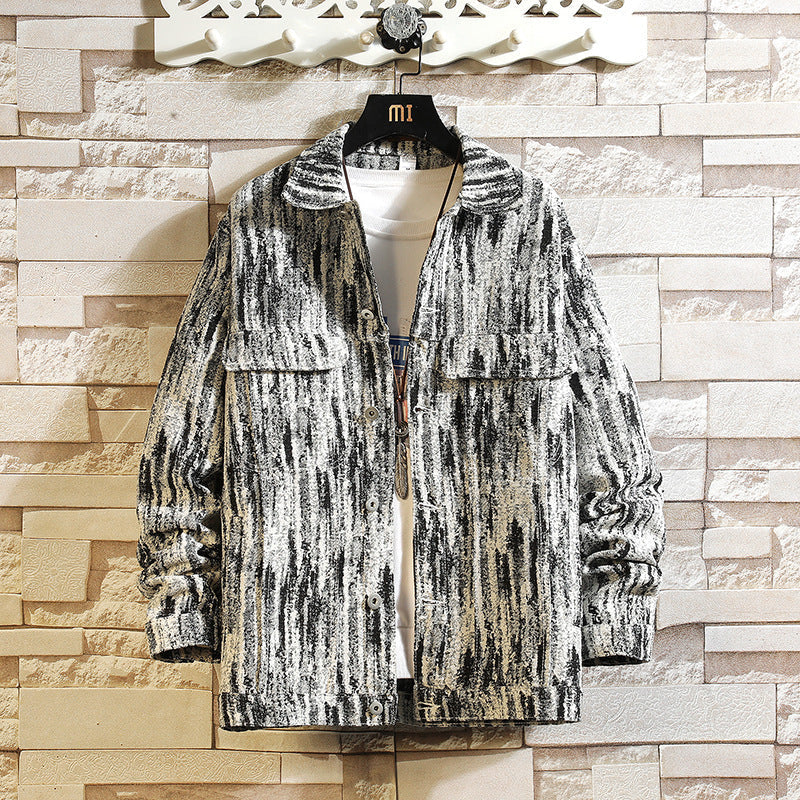 Men's Jacket Loose Plus Size  Jacket