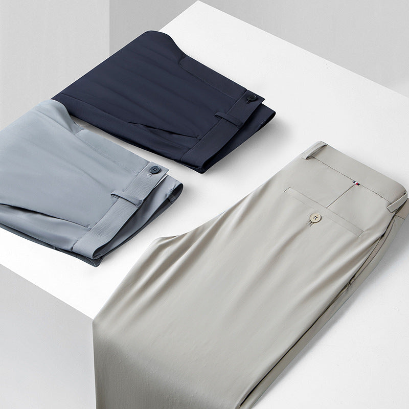 Men's Casual Draping Anti-wrinkle Suit Pants