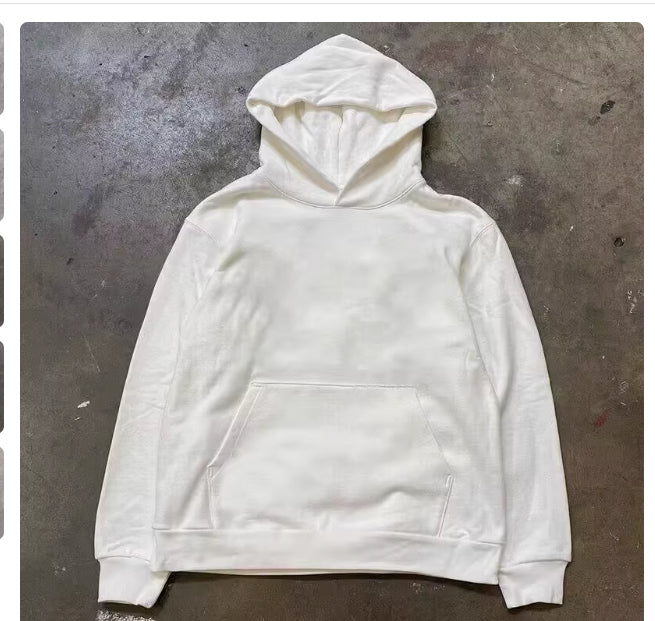 Female Printed All-matching Loose Hooded Sweater