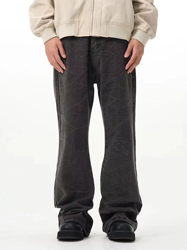Skinny Jeans Men's High-grade Elastic Lifting American Style