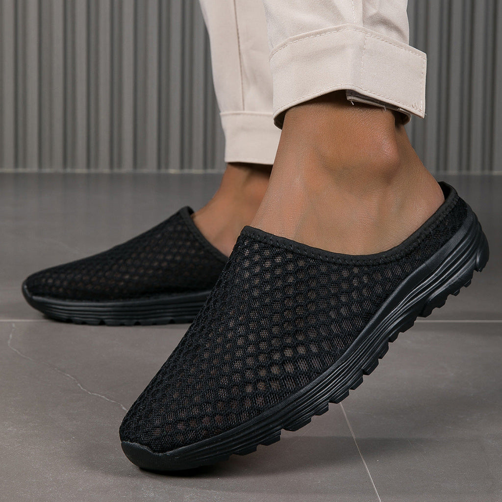 Mesh Outdoor Walking Sandals With A Head Cover