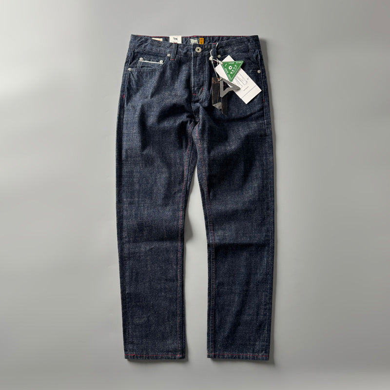 Fashion American Retro Straight Long Pants Men