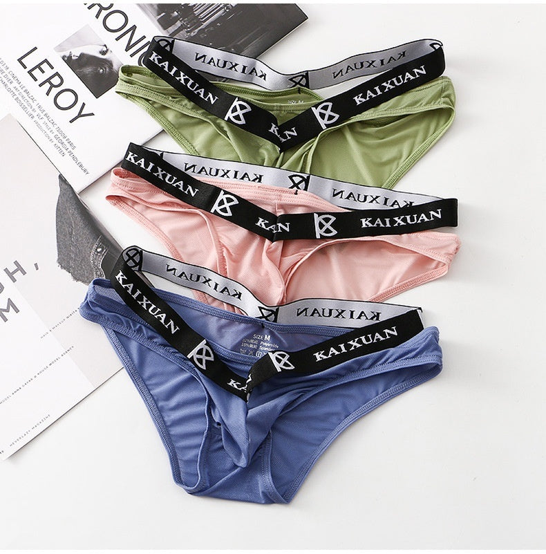 Ice Silk Men's Small Briefs Underwear