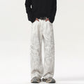 Men's Retro White Jeans