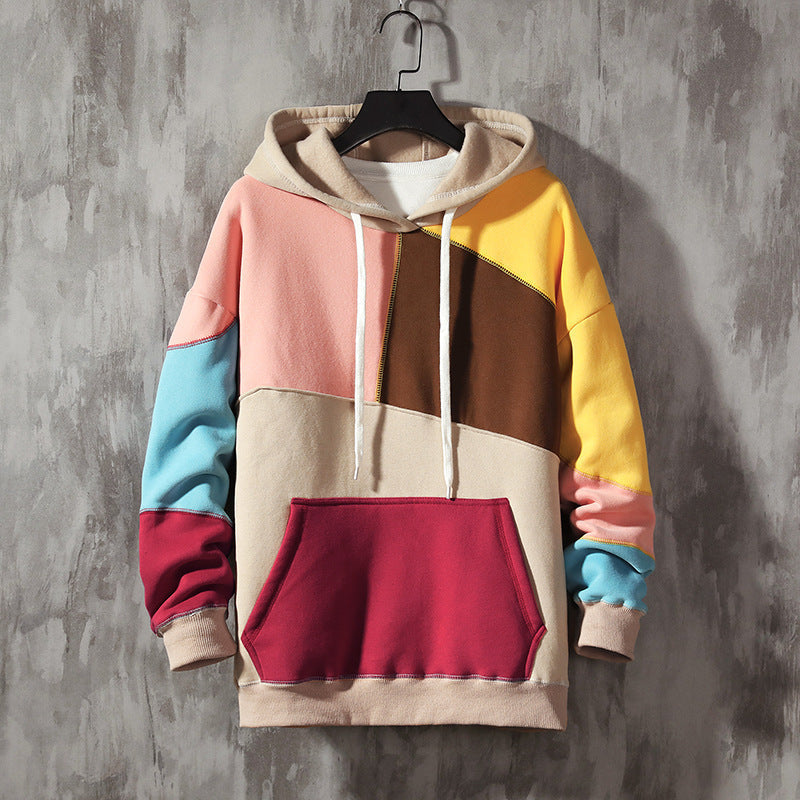 Winter Fleece-lined Thick Casual Loose Large Size Pullover Top