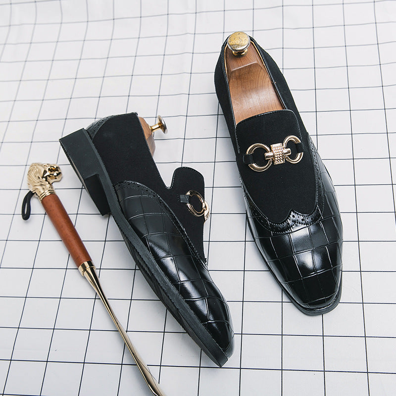 Size Business Fashion Leather Shoes British Casual Shoes