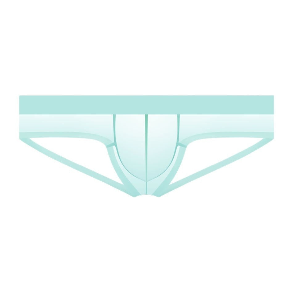 Mens Briefs Ultra-thin Ice-silk Seamless Boxer