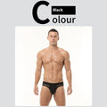 Sexy Men's Briefs High Elastic Mesh Low Waist Panties