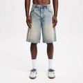 Men's Loose All-matching Jeans Middle Pants