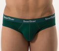 Men's Cotton Stretch Low Waist Sports Briefs
