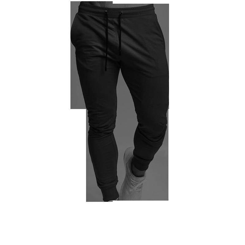Men's Sports Trousers Casual Pants Pure Color All-matching