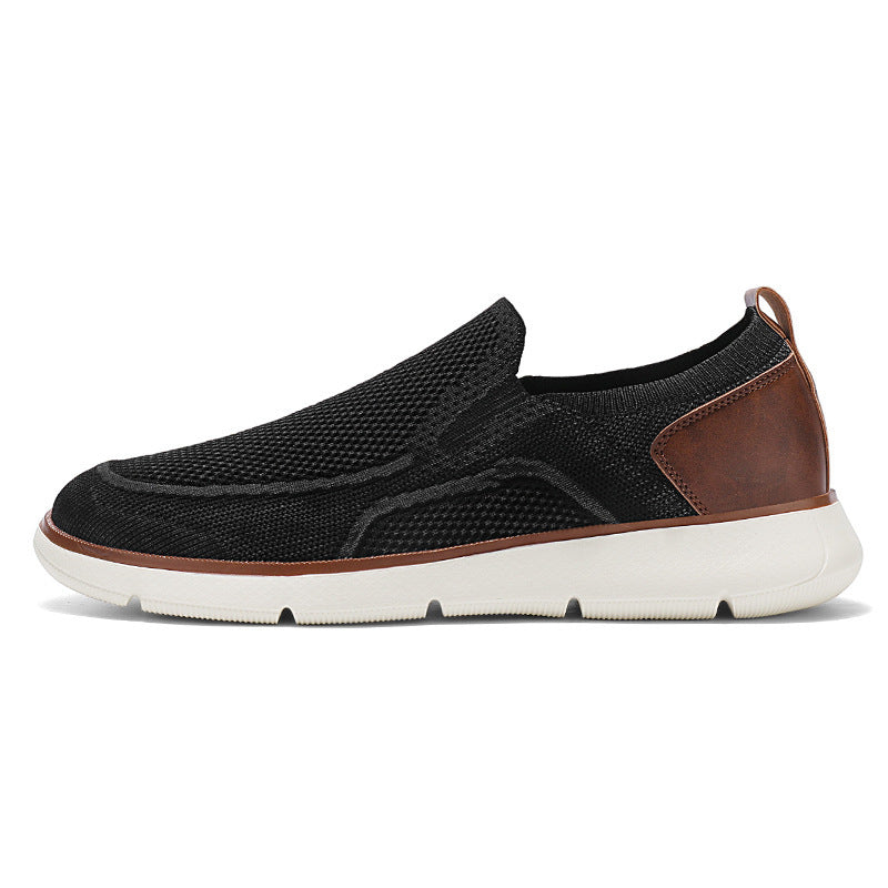 Breathable Fly Woven Mesh Men's Casual Shoes