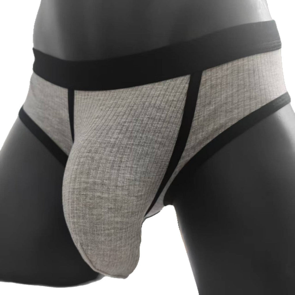 Men's Triangle Breathable U-shaped Big Bag Underwear