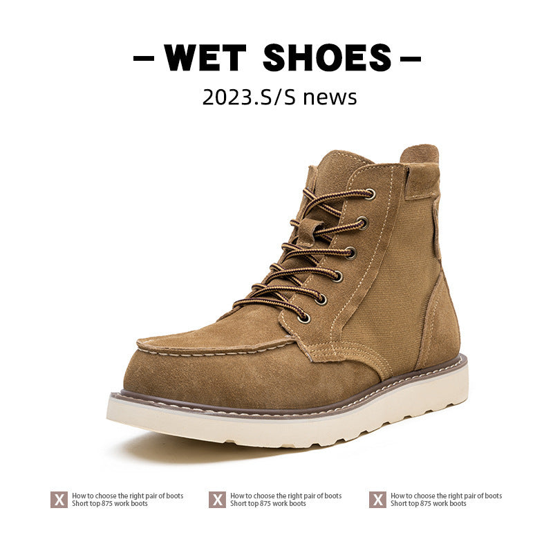 New Vintage Martin Boots American-style Ankle Boots