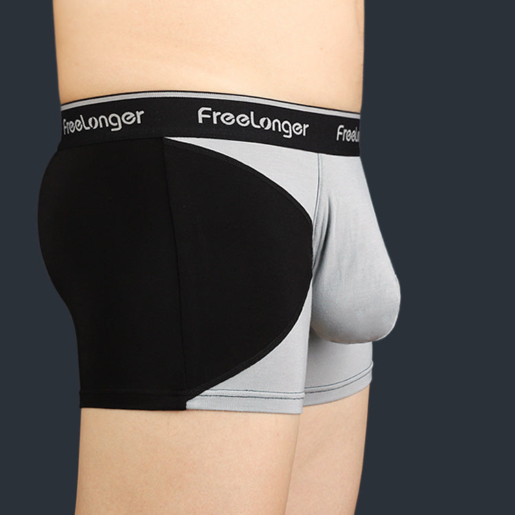 Men's U Convex Big Bag Big Front Pocket Short Underwear