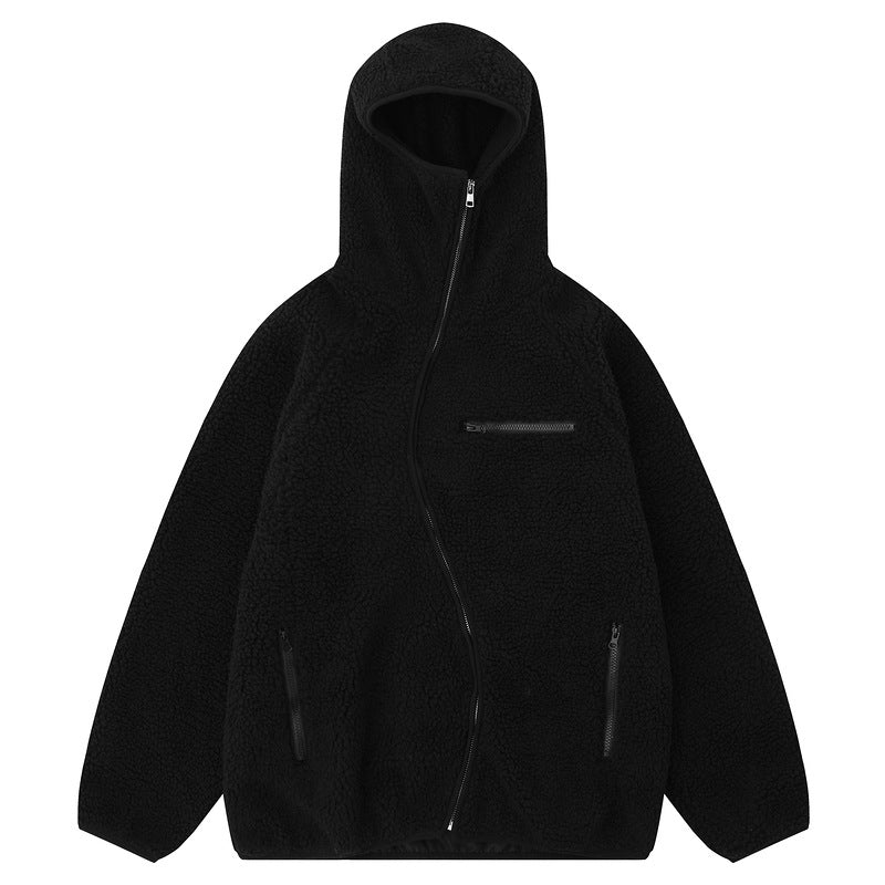 Men's Lambswool Warm Coat Irregular