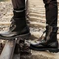 Spring And Autumn Outdoor Men's High-top boots