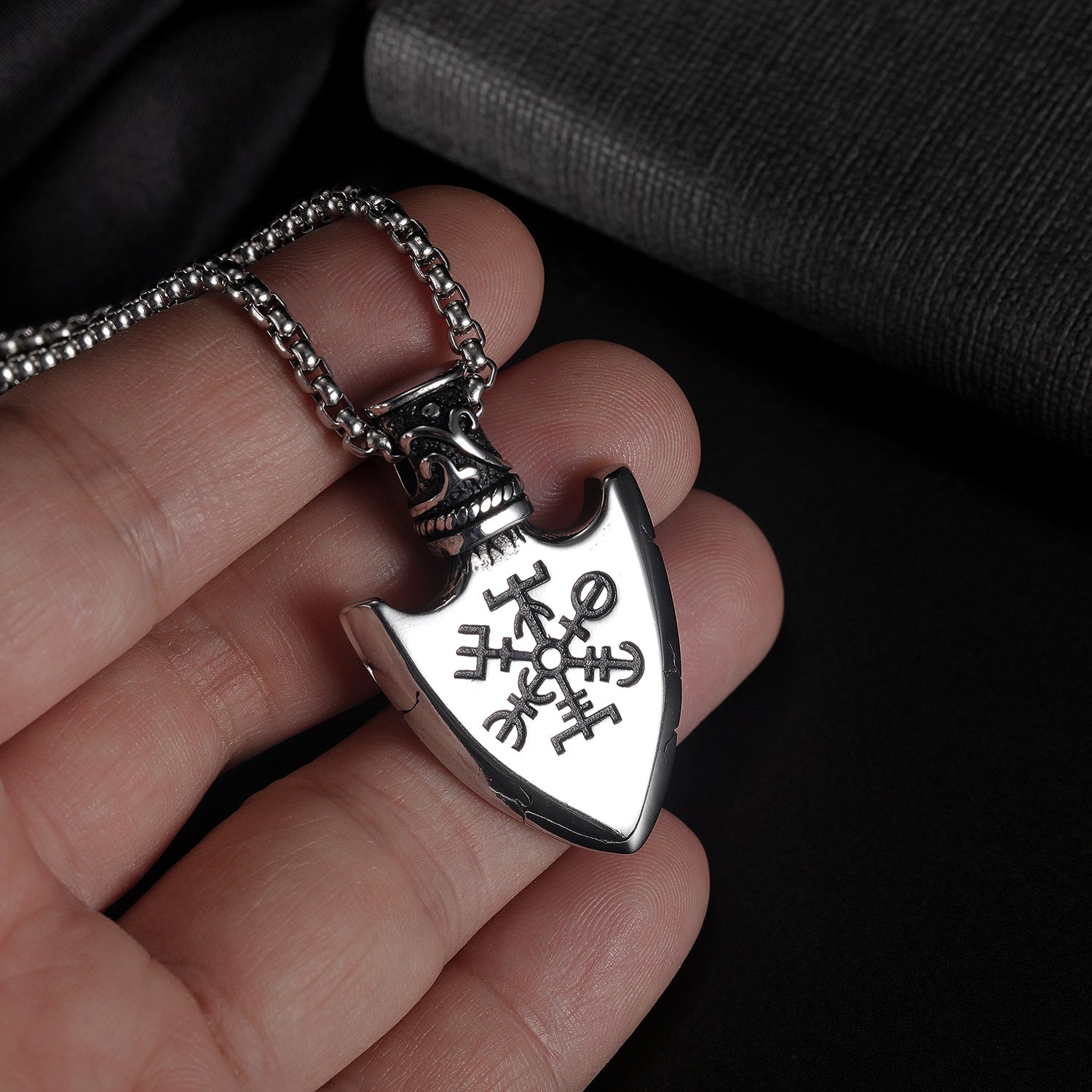 Personality Titanium Steel Hip Hop Necklace Men
