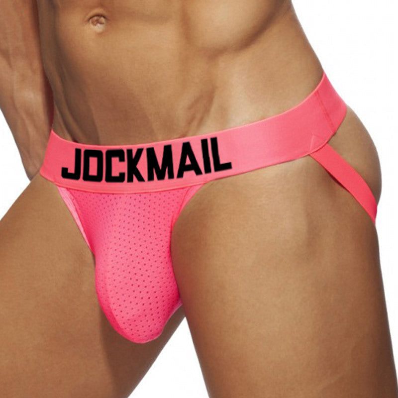 Men's Underwear T-back Mesh Breathability