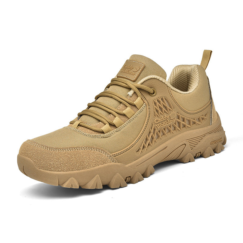 Casual Fashion Outdoor Mountaineering Non-slip Platform Hiking Men's Shoes