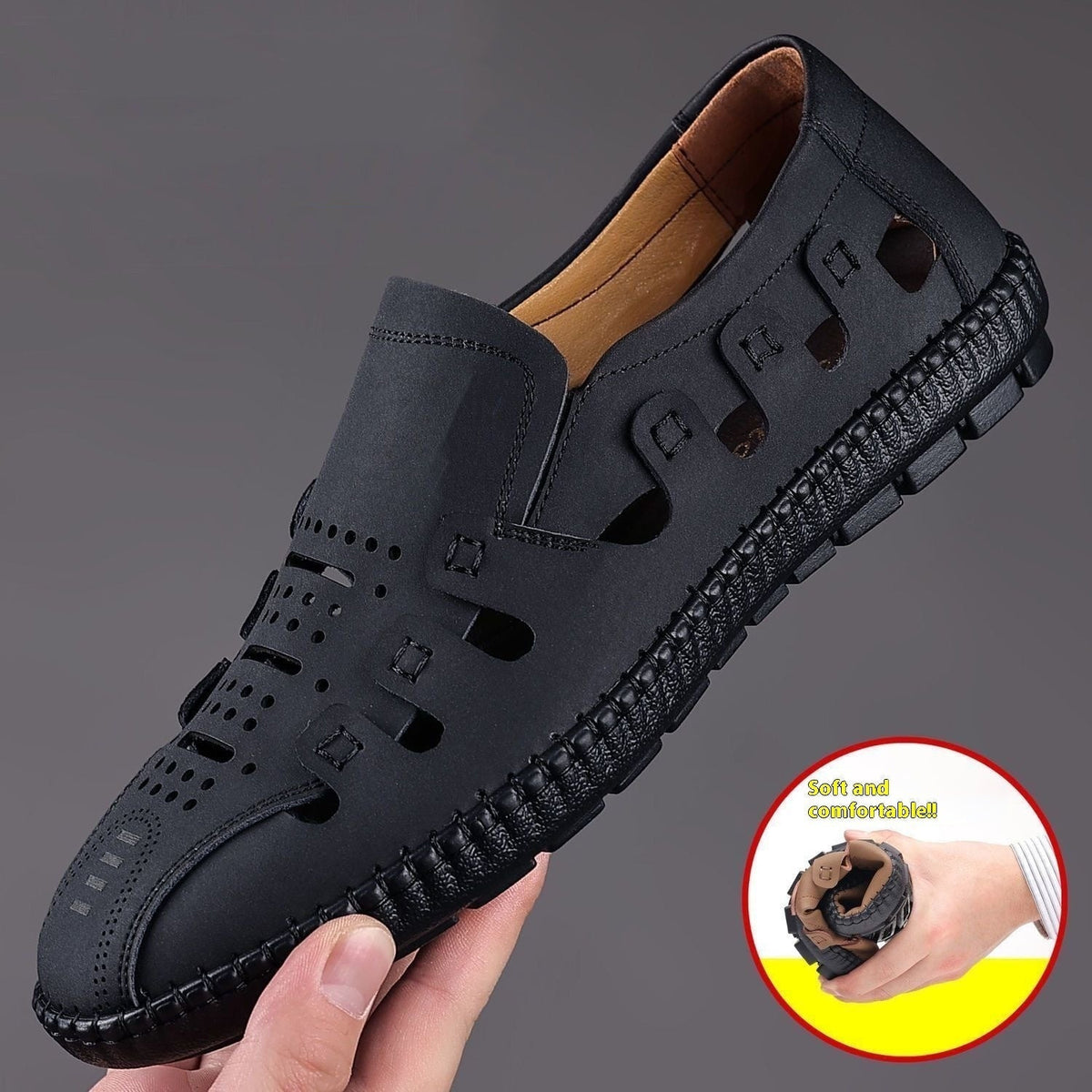 Men's Sneaker Mesh Breathable Hollow
