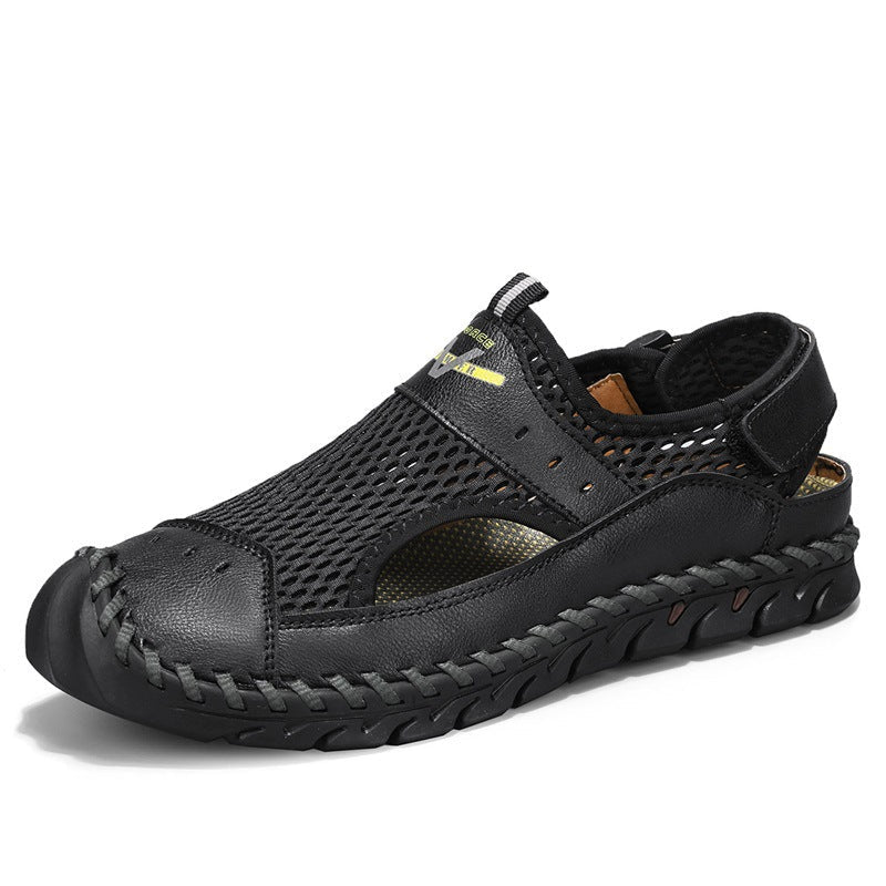 Men's Mesh Breathable Summer Hollow Shoes