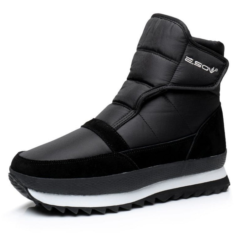 Outdoor Men's Warm Thick-soled Cotton Shoes