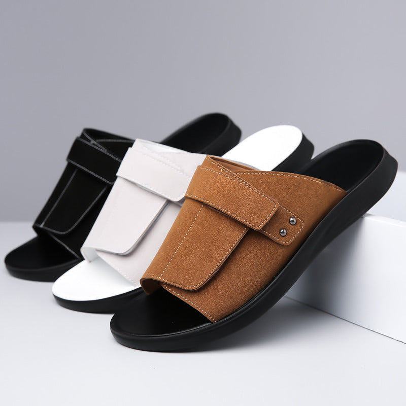 Summer Fashion All-matching Lightweight Youth Men's Slippers