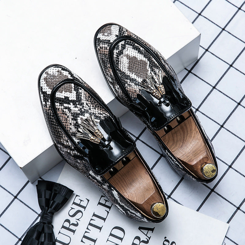 British Fashion Brand Peas Shoes Lazy Men's Shoes