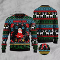 Doodle Nostalgia Winter 3D Digital Print Casual Hoodie
