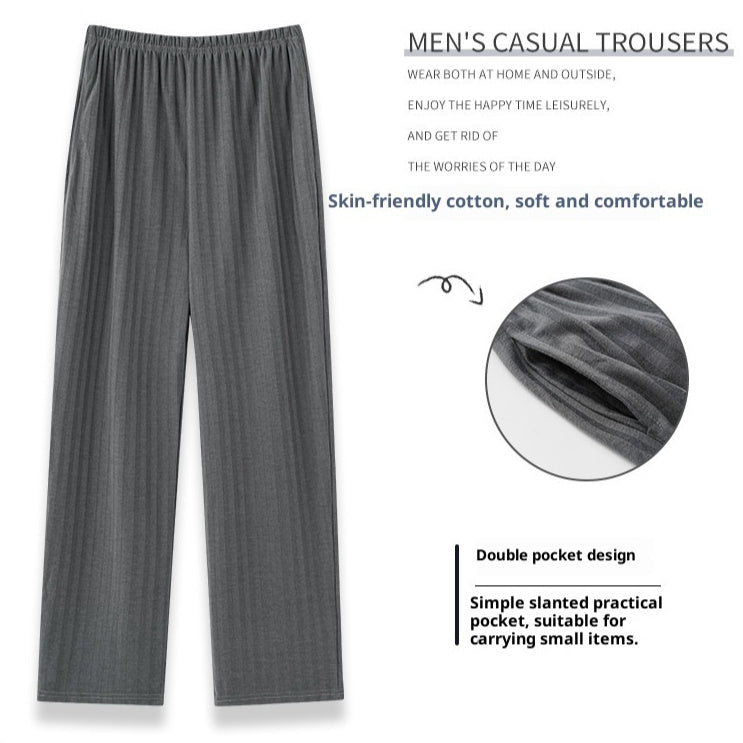 Korean Style Comfortable Loose Large Size Autumn And Winter Home Pants