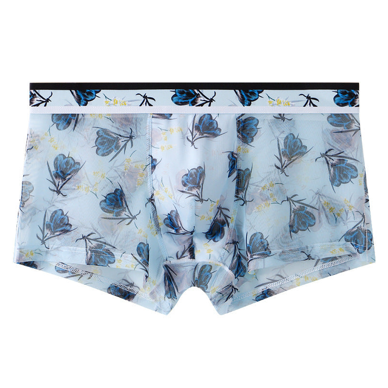 Mesh Ultra-thin Breathable Men's Boxer Shorts