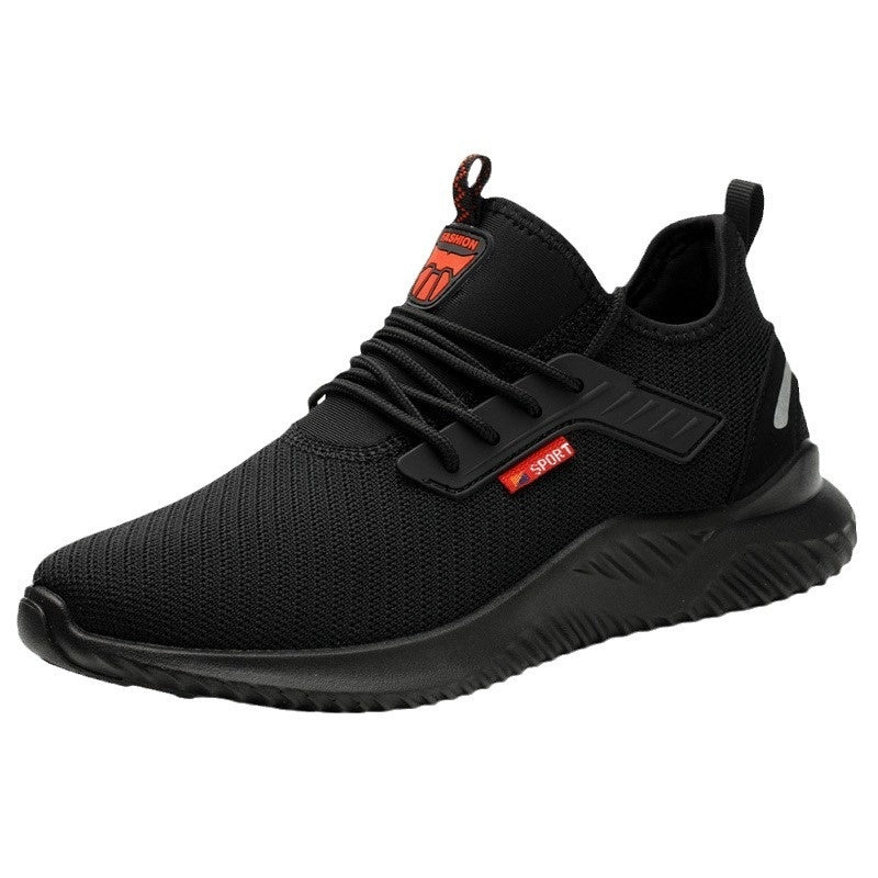Men's Protective Shoes With Anti Smashing And Anti Piercing Steel Toe Caps