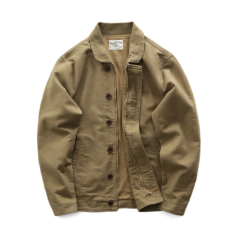 Retro Loose Casual Deck Serving Jacket Men