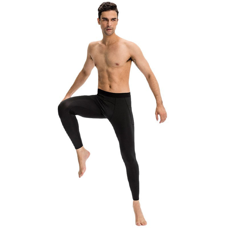 Men's Tight Fitness Moisture-Wicking Long Pants