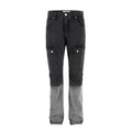 Contrast Color Tie-dye Gradient Jeans Men