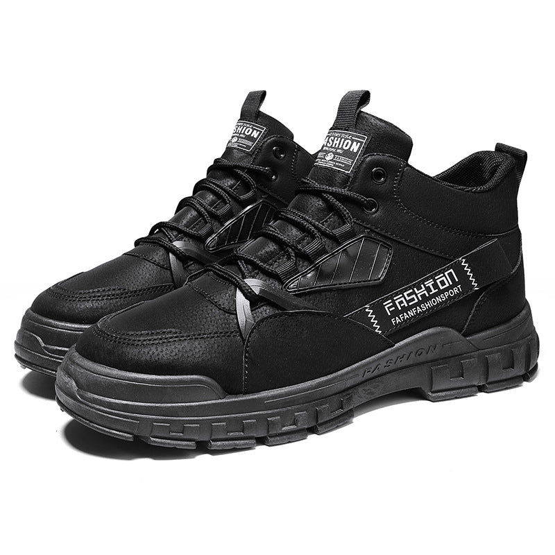 Fashion Casual Men's Lace-up Non-slip Martin Boots