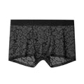 Thin Lace Leopard Jacquard Men's Underwear