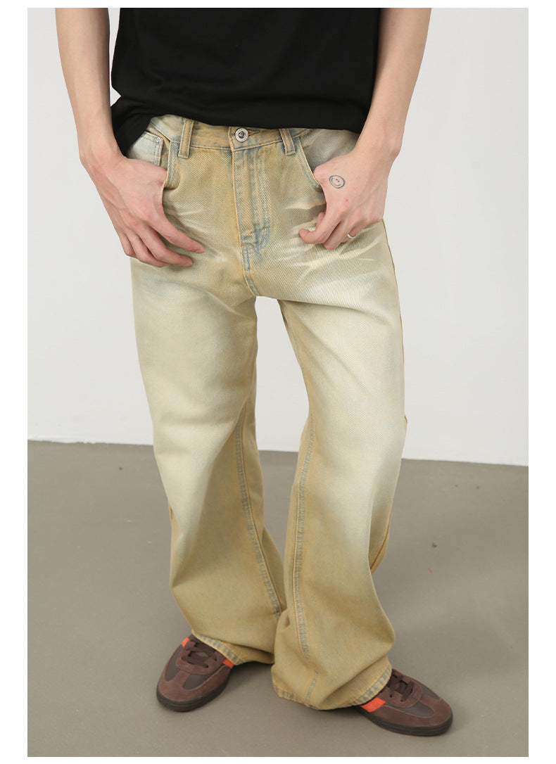 Casual Loose Straight Jeans