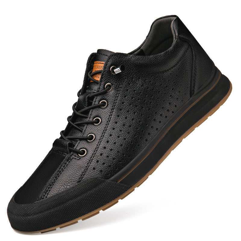 Men's White Shoes Breathable All-matching